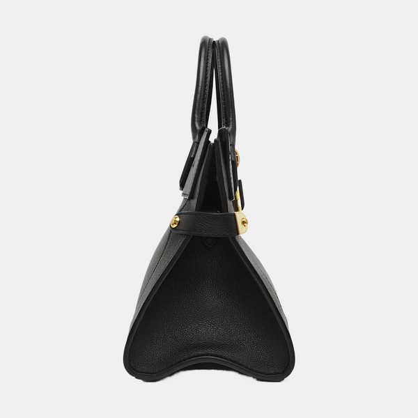 CITY STEAMER PM Calfskin Black