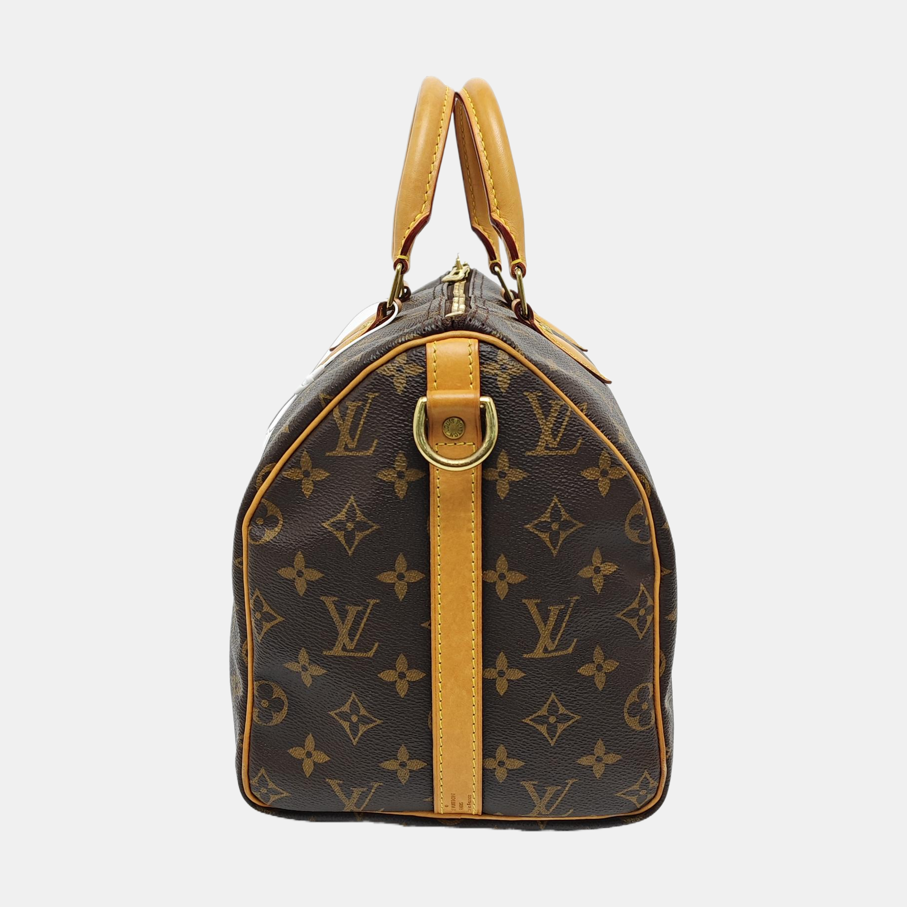 SPEEDY 30 Monogram Coated Canvas Brown