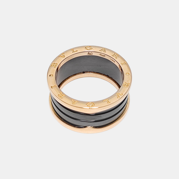 B.ZERO1 18k Rose Gold Ring EU 60