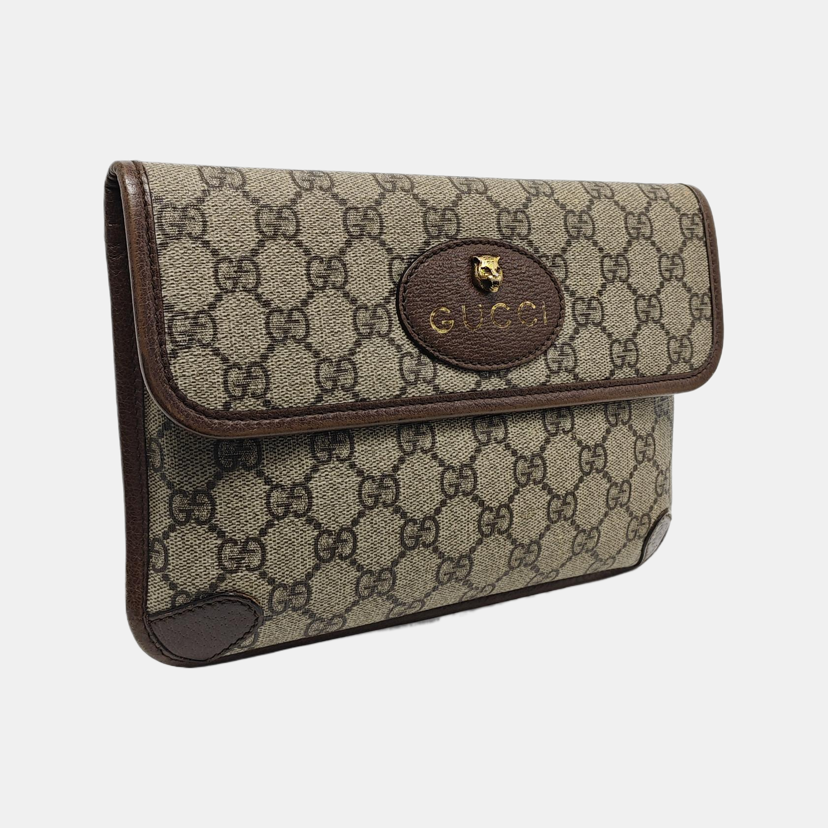 Neo Vintage Monogram Coated Canvas Beige
