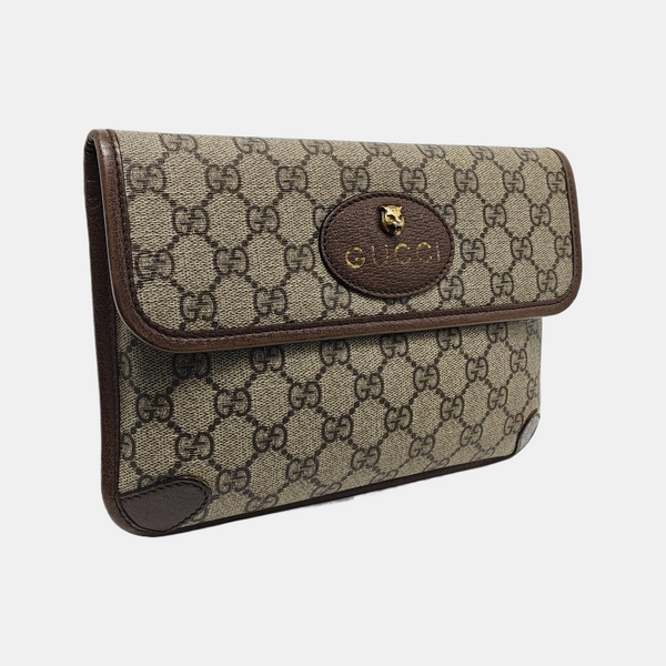 Neo Vintage Monogram Coated Canvas Beige