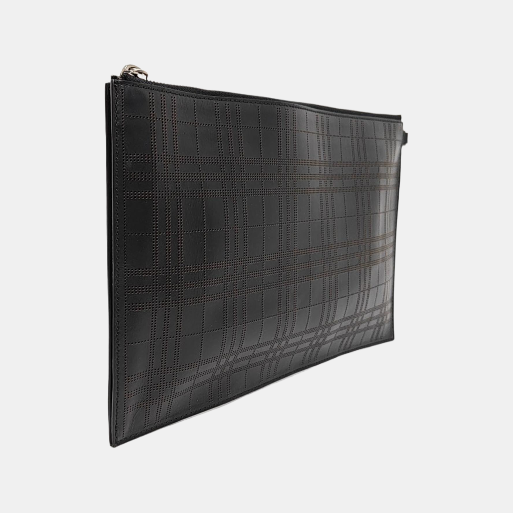 Calfskin Clutch Black