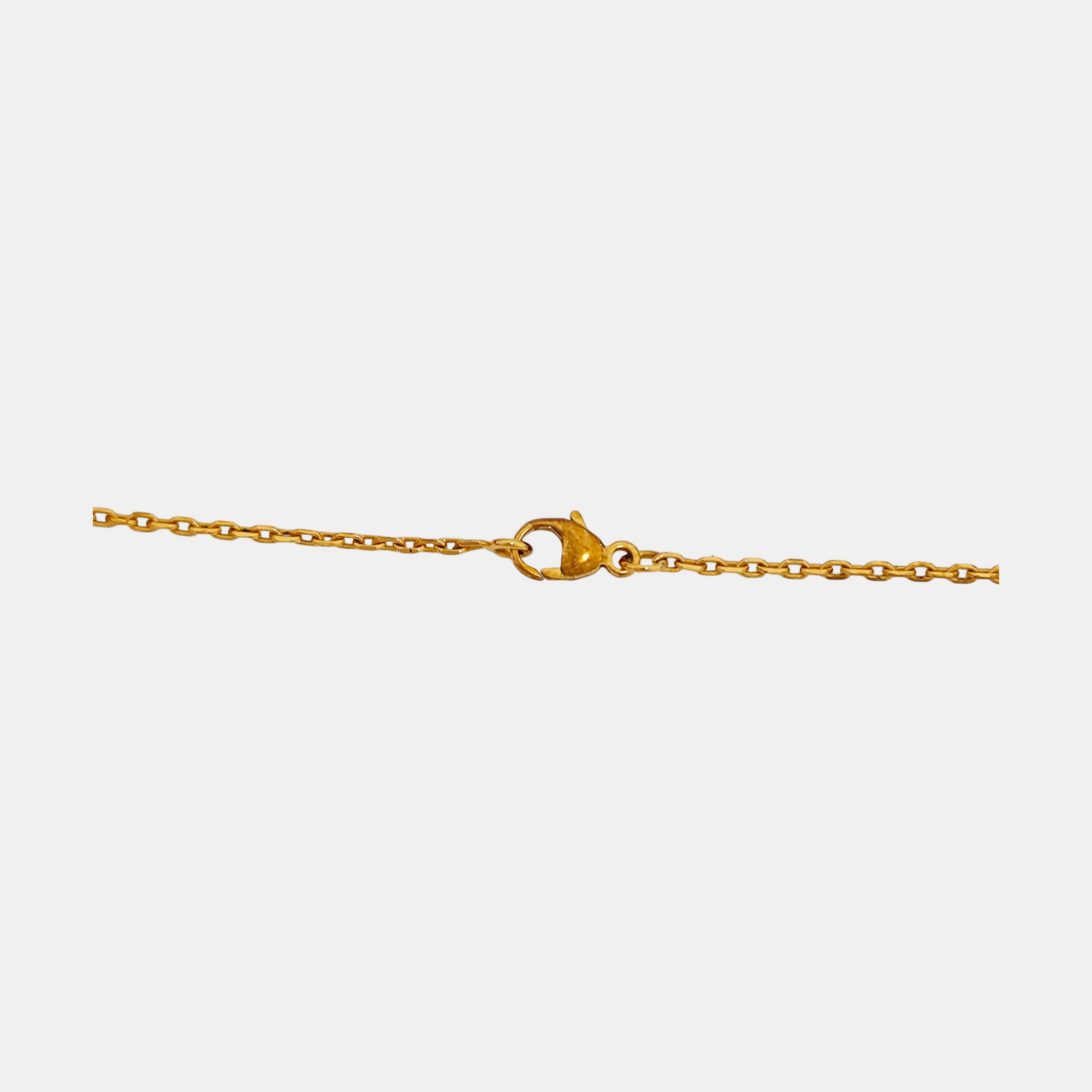 Pop H Metal Gold Necklace