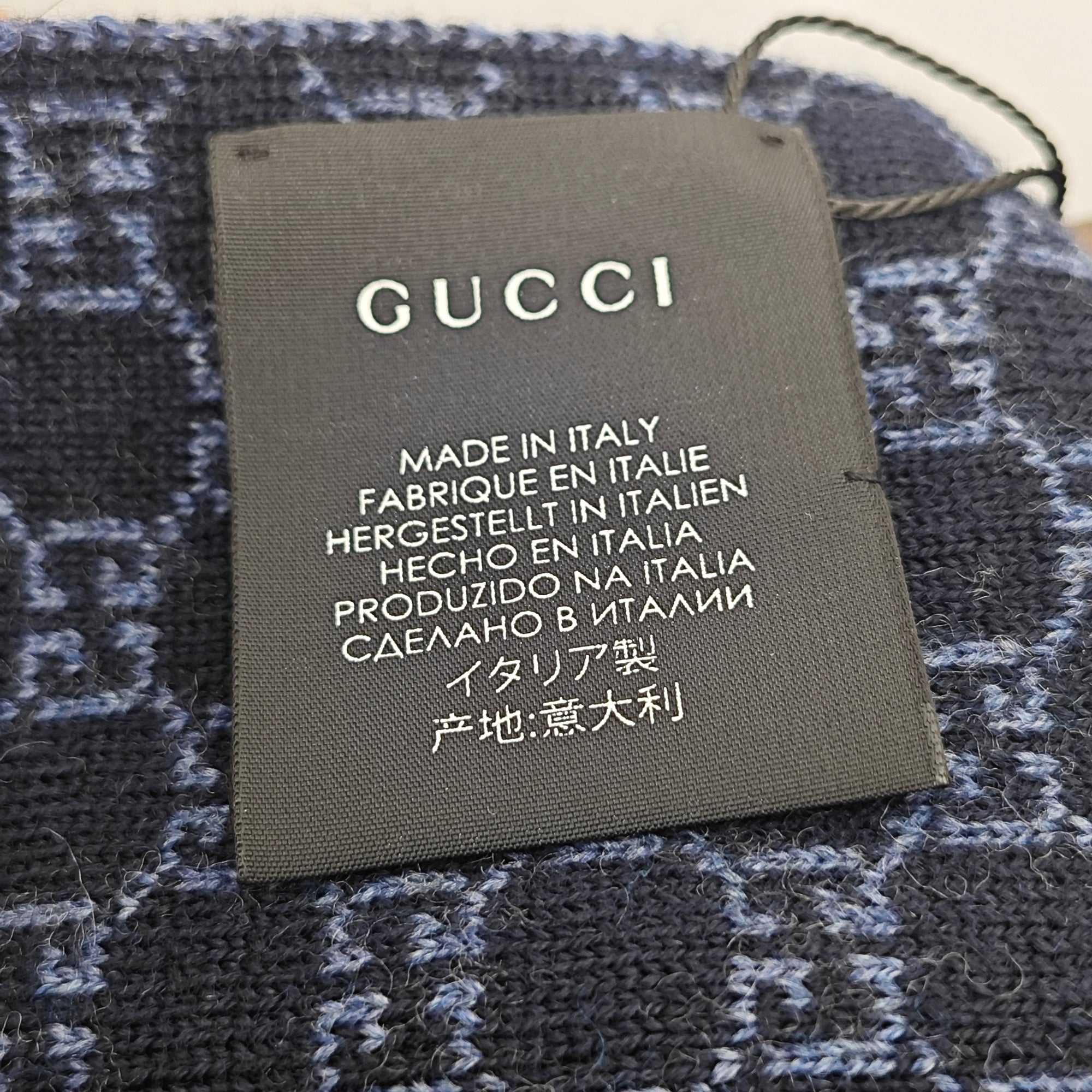 Wool Scarf Black