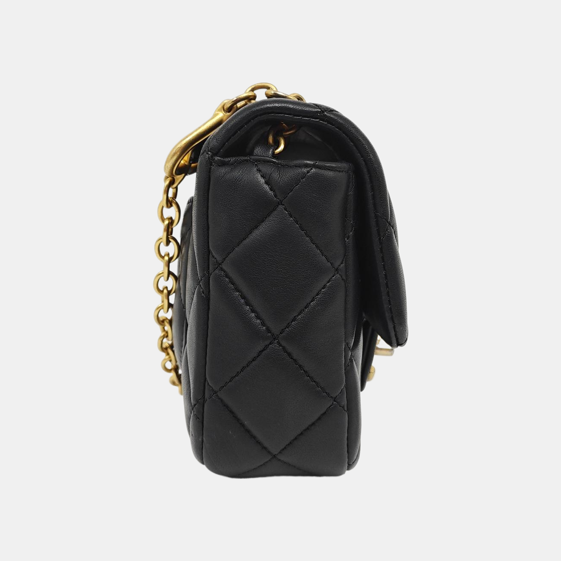 CLASSIC FLAP Mini Quilted Lambskin Black
