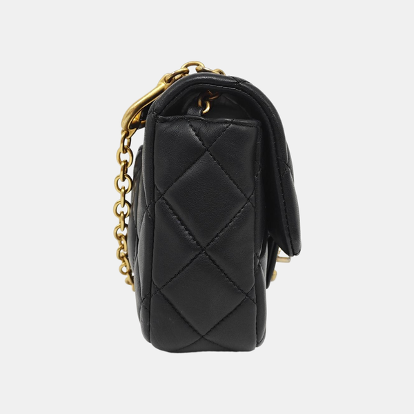 CLASSIC FLAP Mini Quilted Lambskin Black