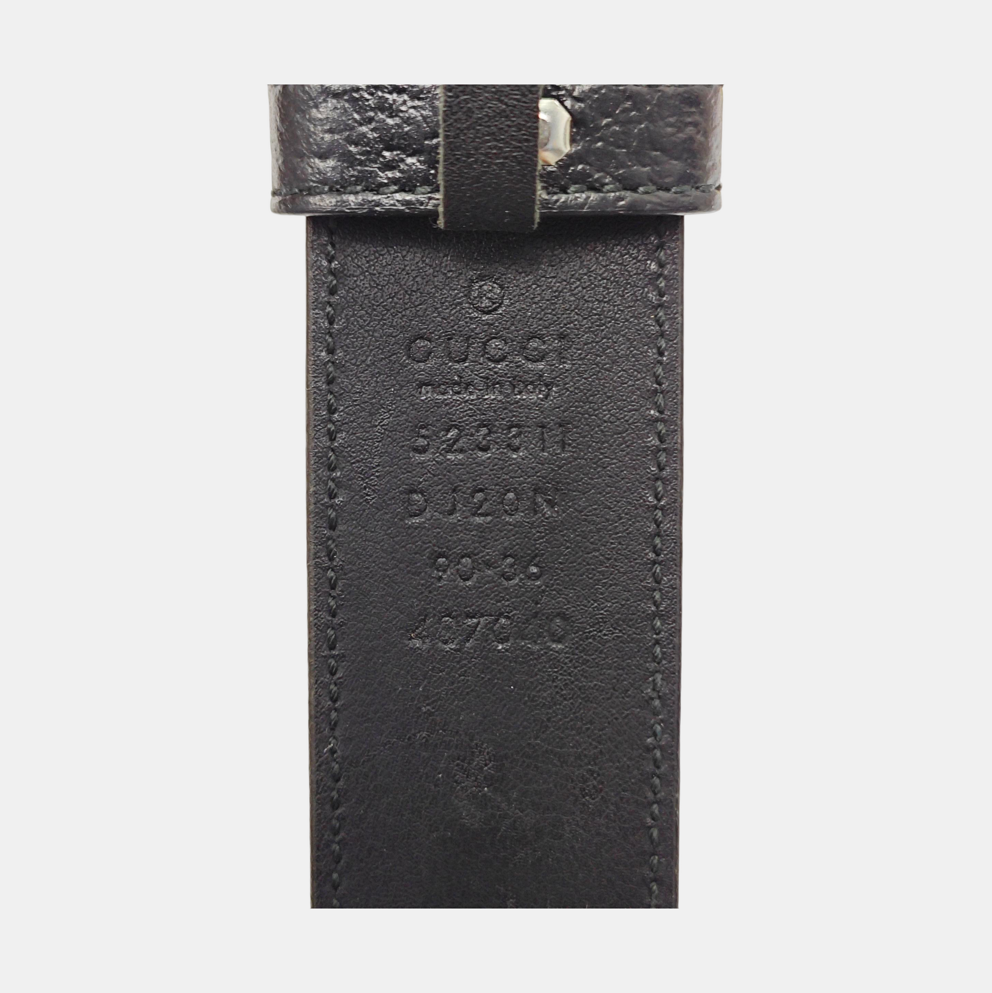 Leather Belt Black
