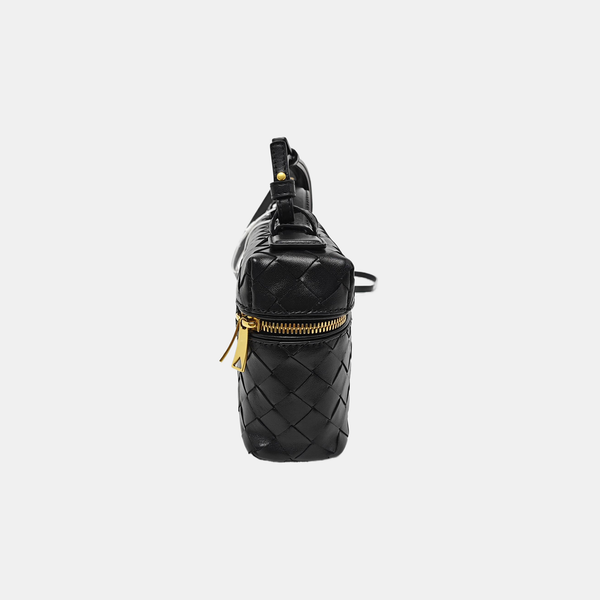 Calfskin Shoulder Bag Black