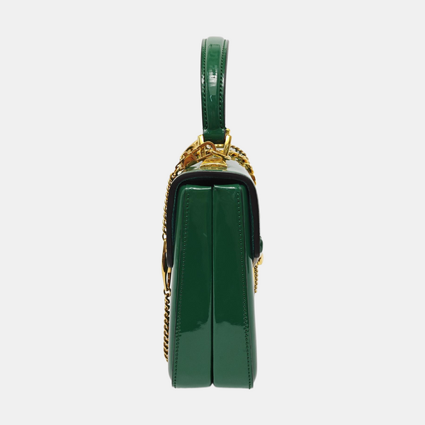 Sylvie 1969 Mini Patent Leather Green