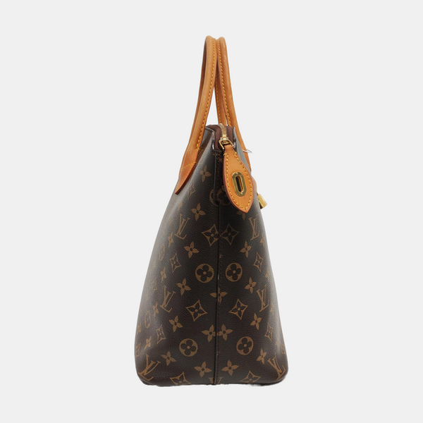 LOCKIT MM Monogram Coated Canvas Brown