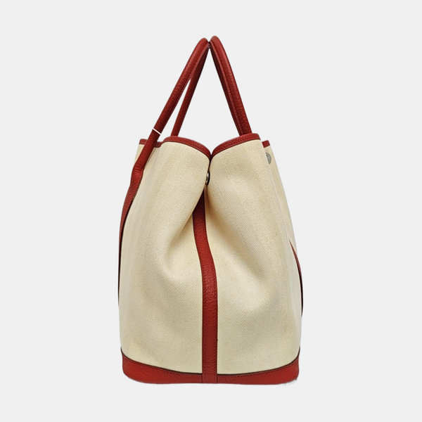 Garden Party 36 Canvas White