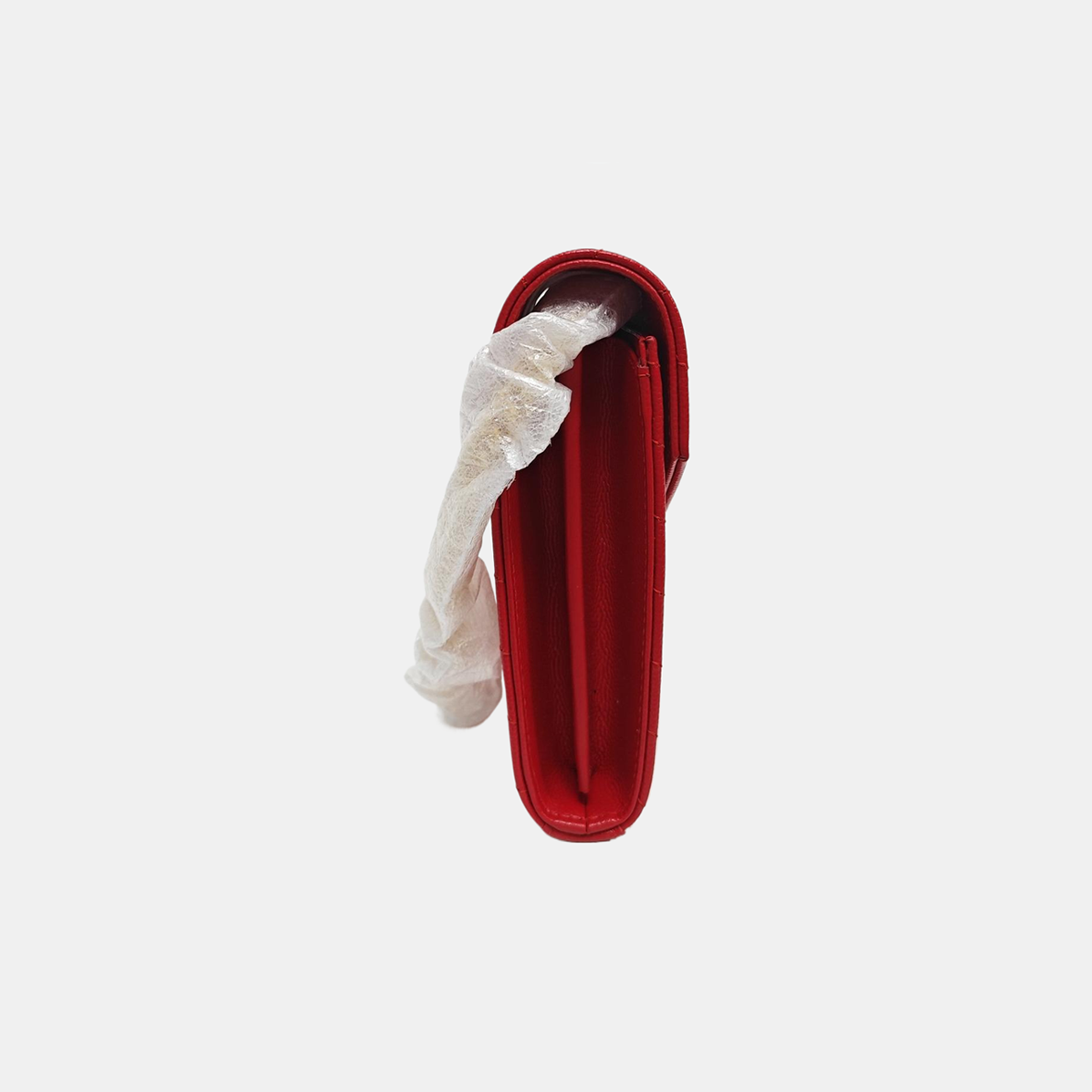 MONOGRAM Medium Chevron Calfskin Red