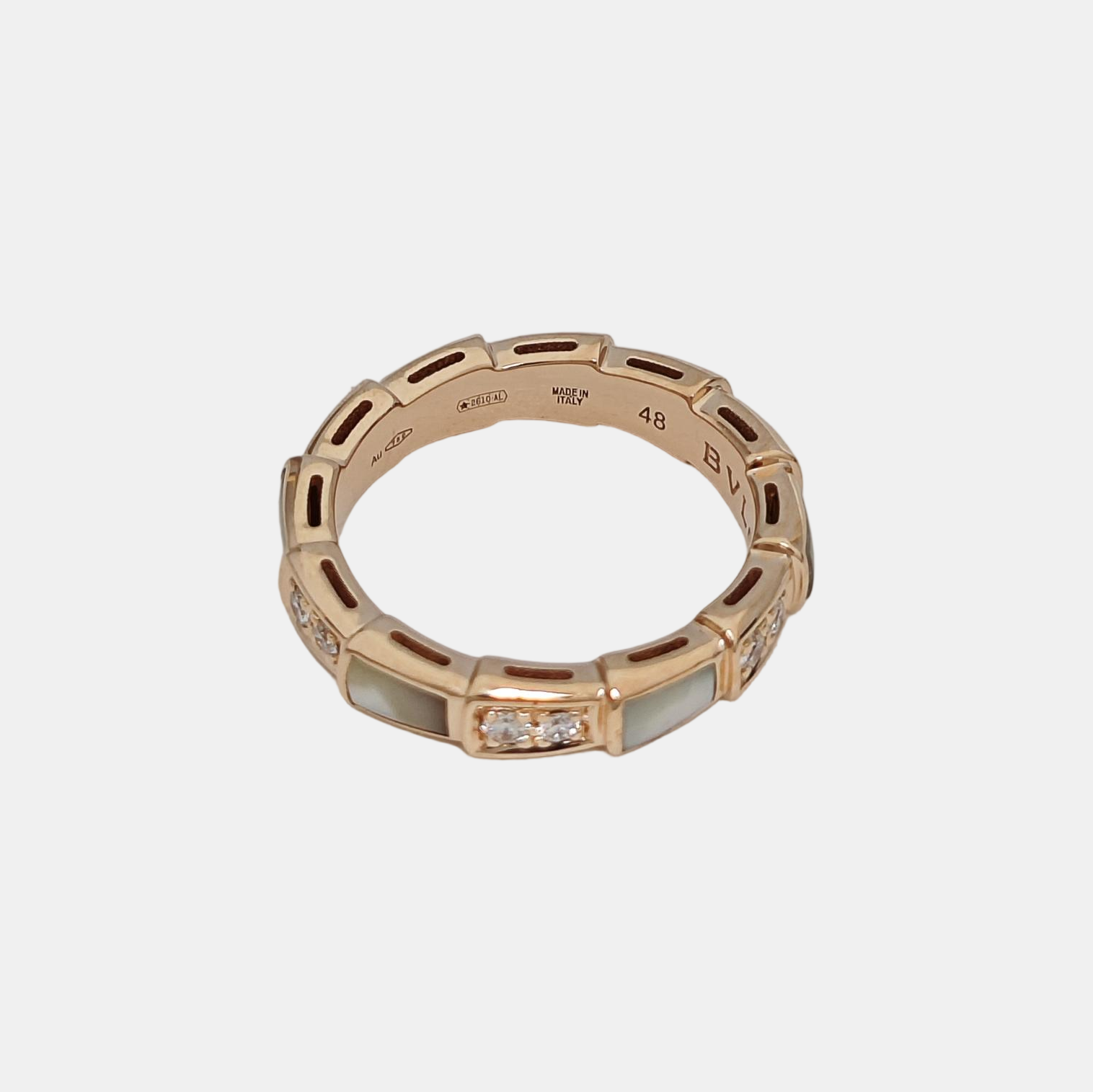 SERPENTI 18k Rose Gold Ring EU 48