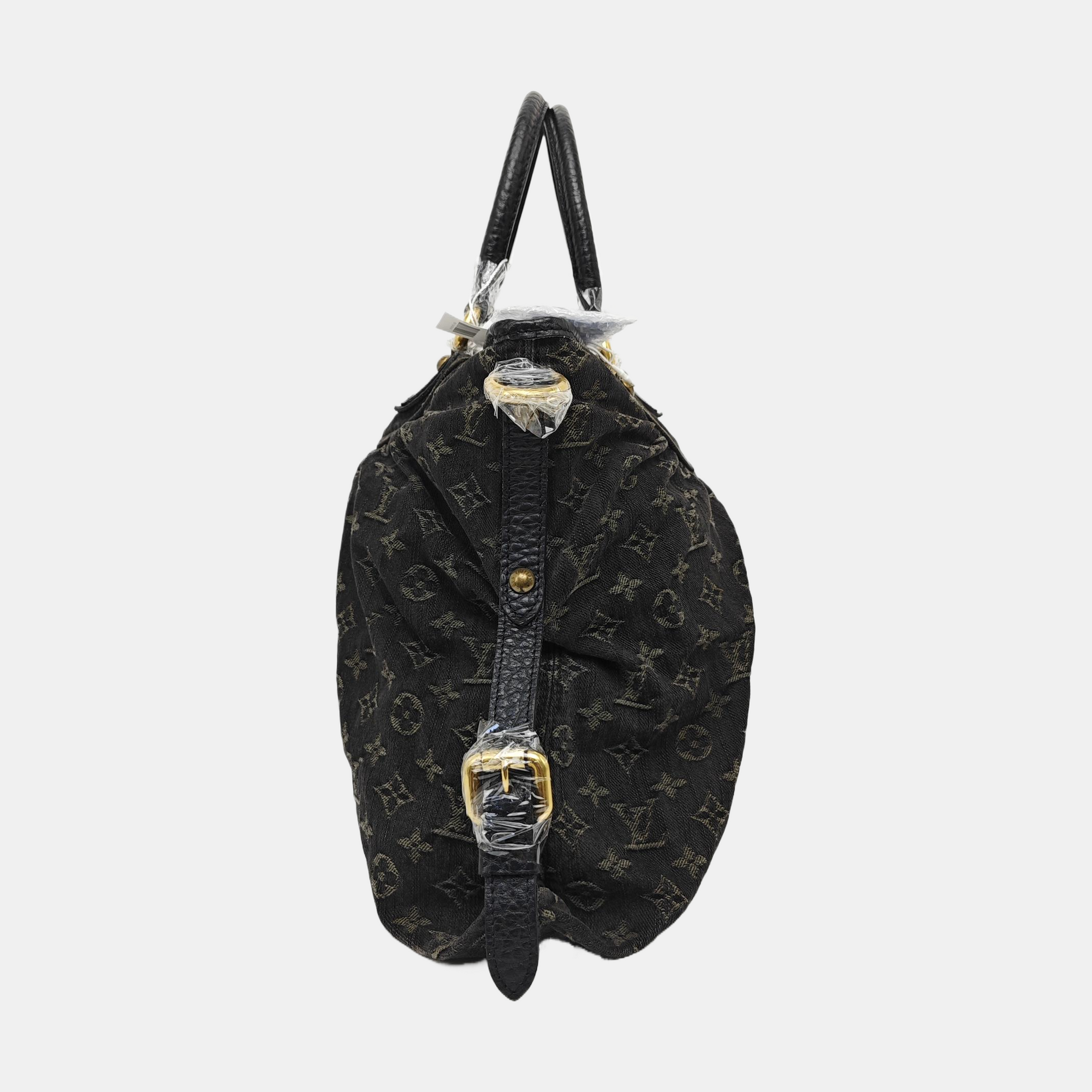 NEO CABBY Monogram Canvas Black