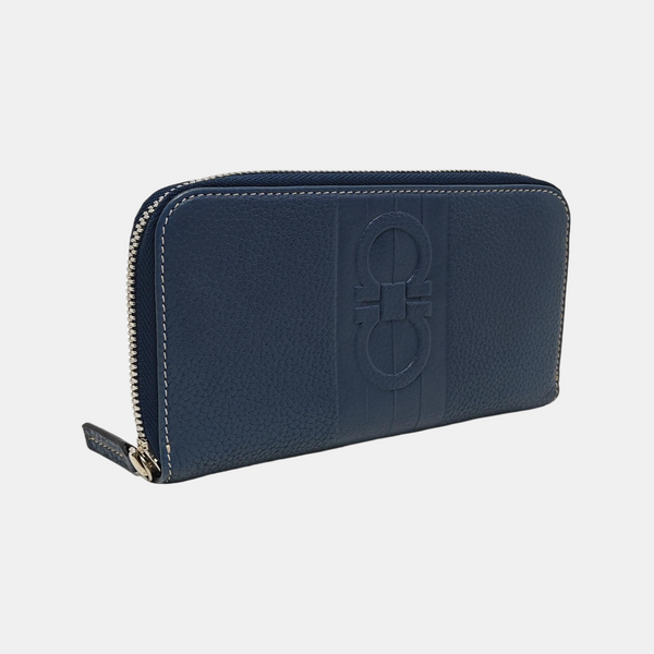 Calfskin Clutch Blue