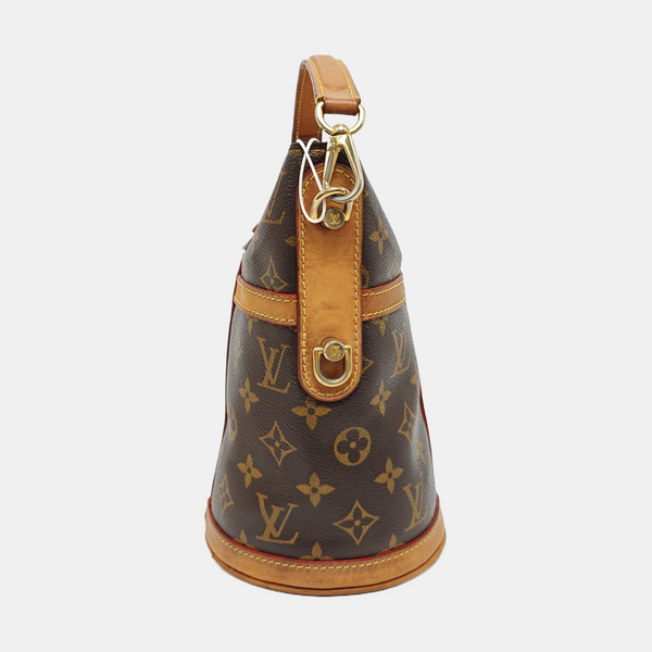 DUFFLE Monogram Coated Canvas Brown