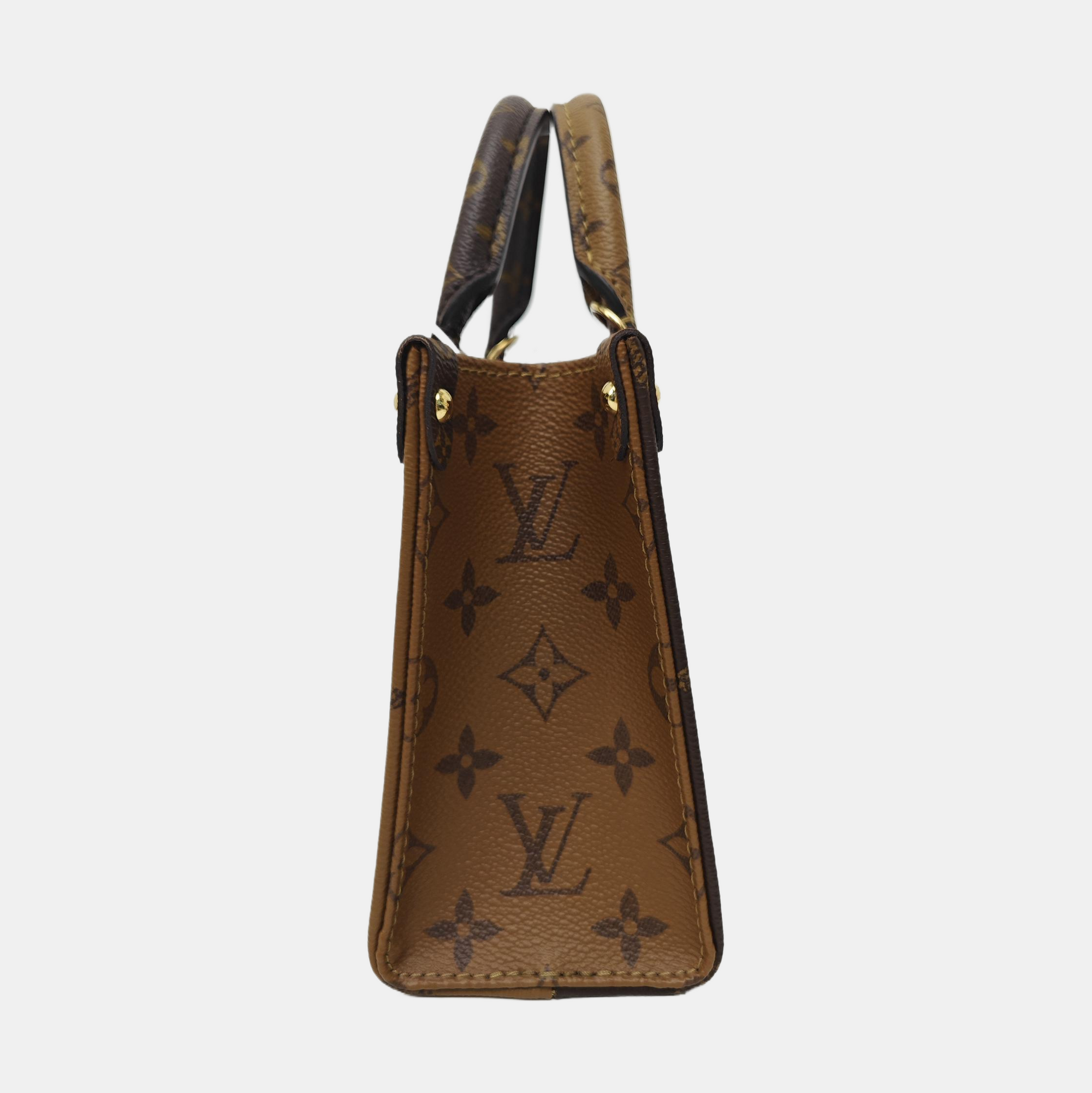 ONTHEGO BB Monogram Coated Canvas Brown