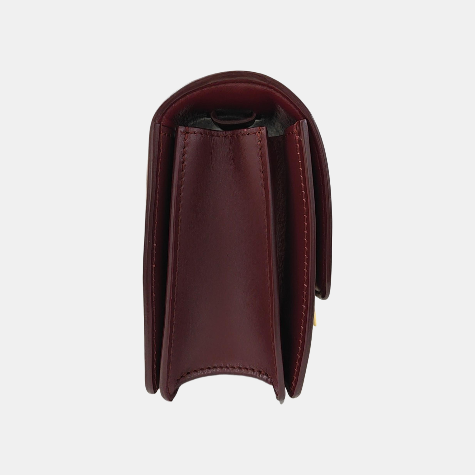CLASSIC BOX Mini Calfskin Red