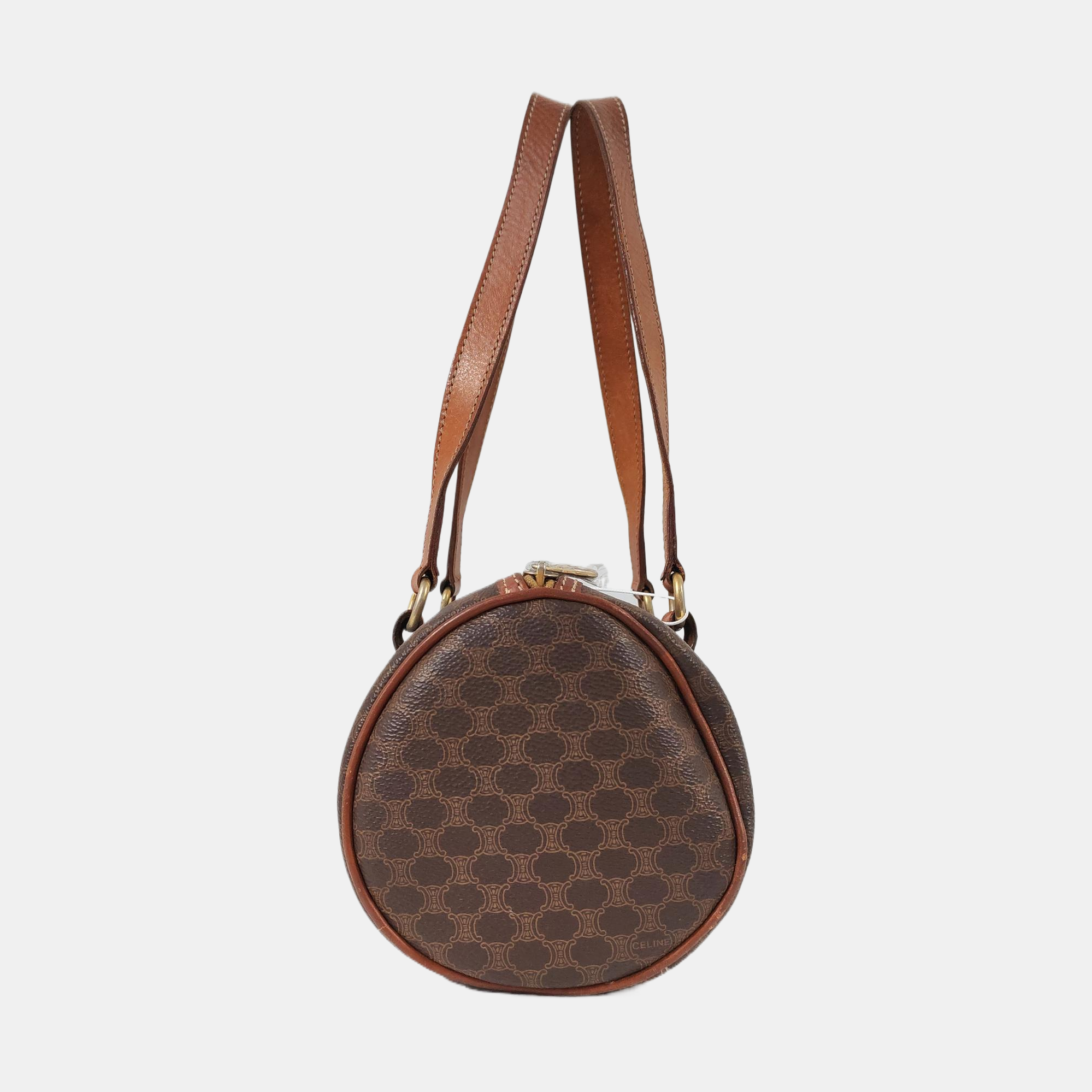 MACADAM BOSTON Coated Canvas Brown