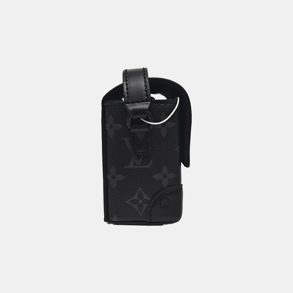 STEAMER Mini Monogram Coated Canvas Black