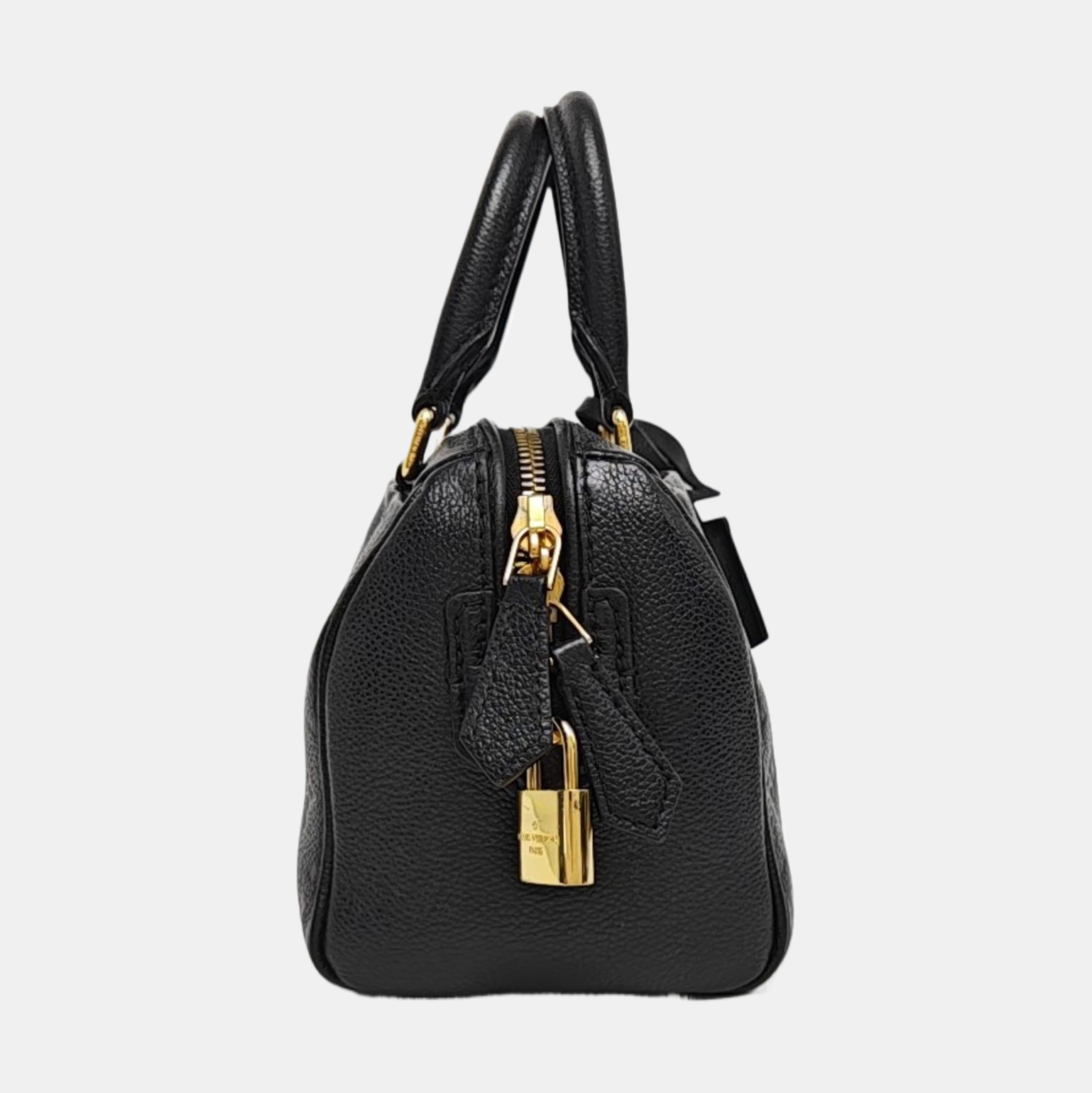 SPEEDY 20 Monogram Calfskin Black