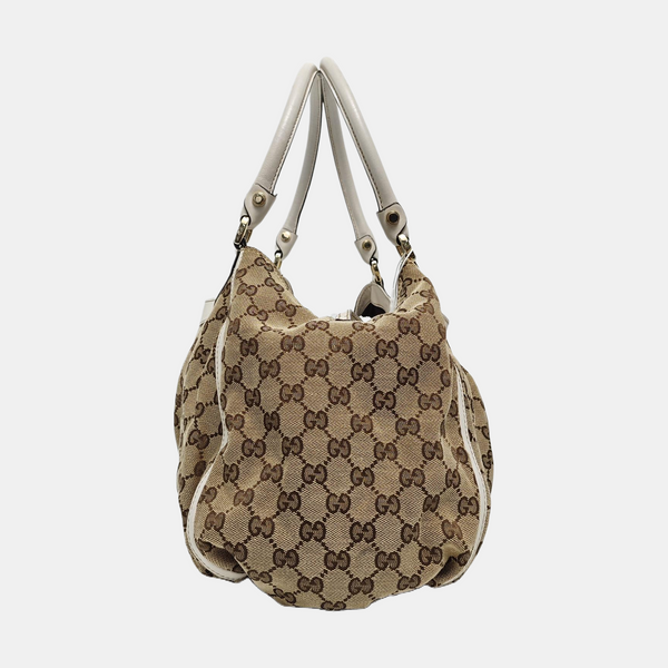 D-Ring Monogram Canvas Brown