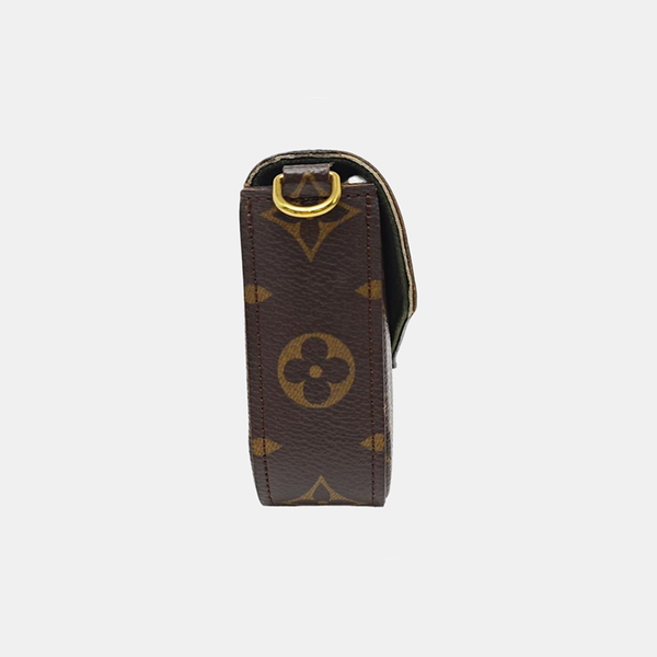 FÉLICIE Monogram Coated Canvas Brown
