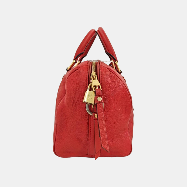 SPEEDY 25 Calfskin Red