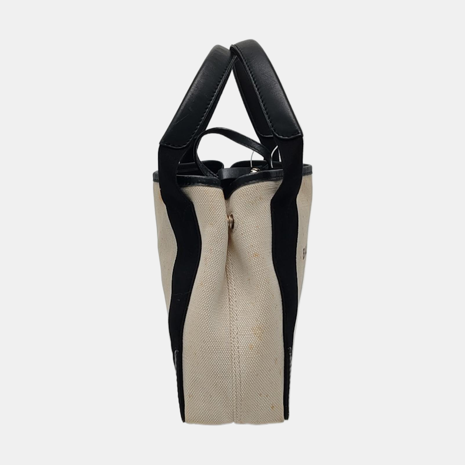 Navy Mini Canvas White
