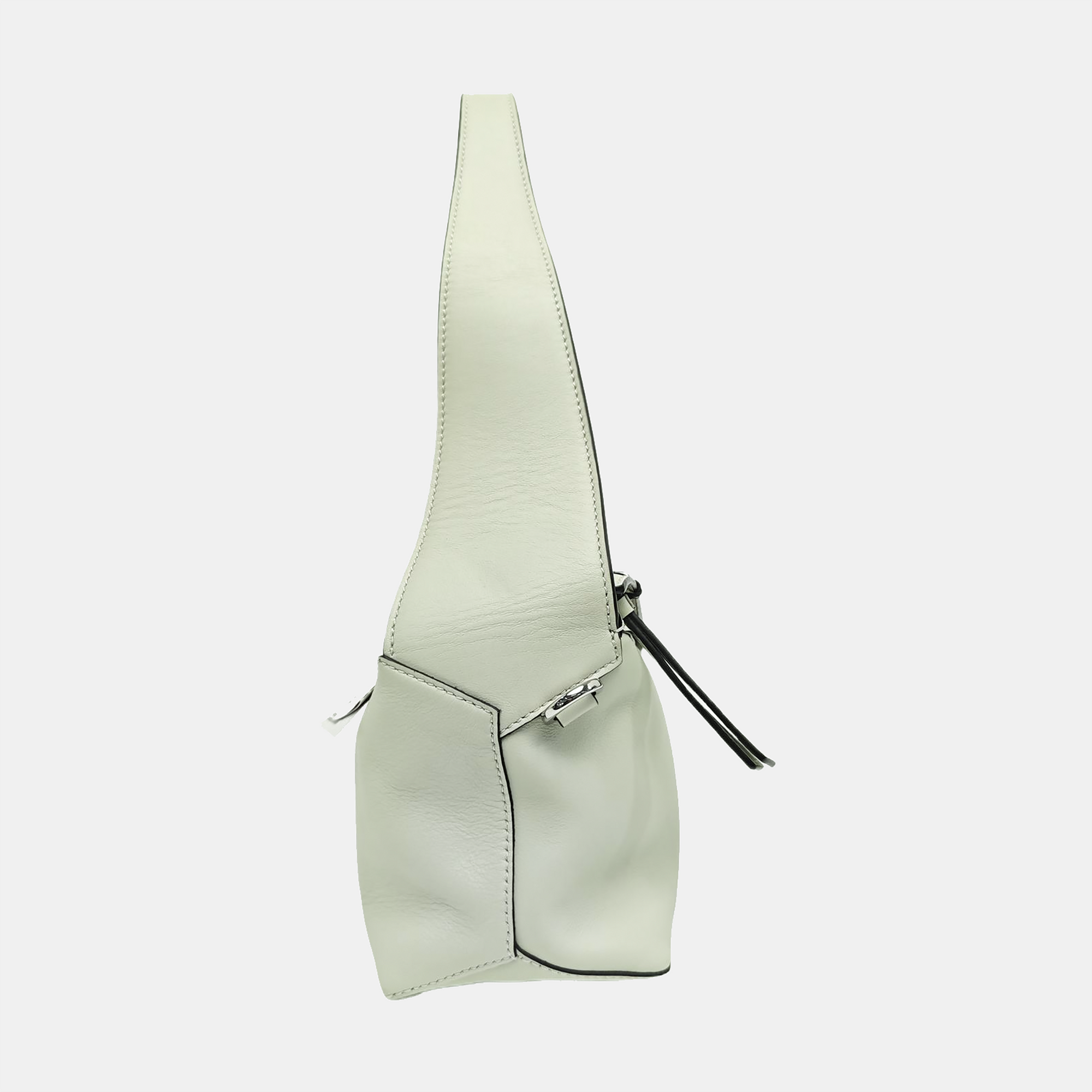 Puzzle Hobo Medium Calfskin Green