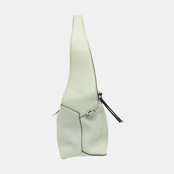 Puzzle Hobo Medium Calfskin Green