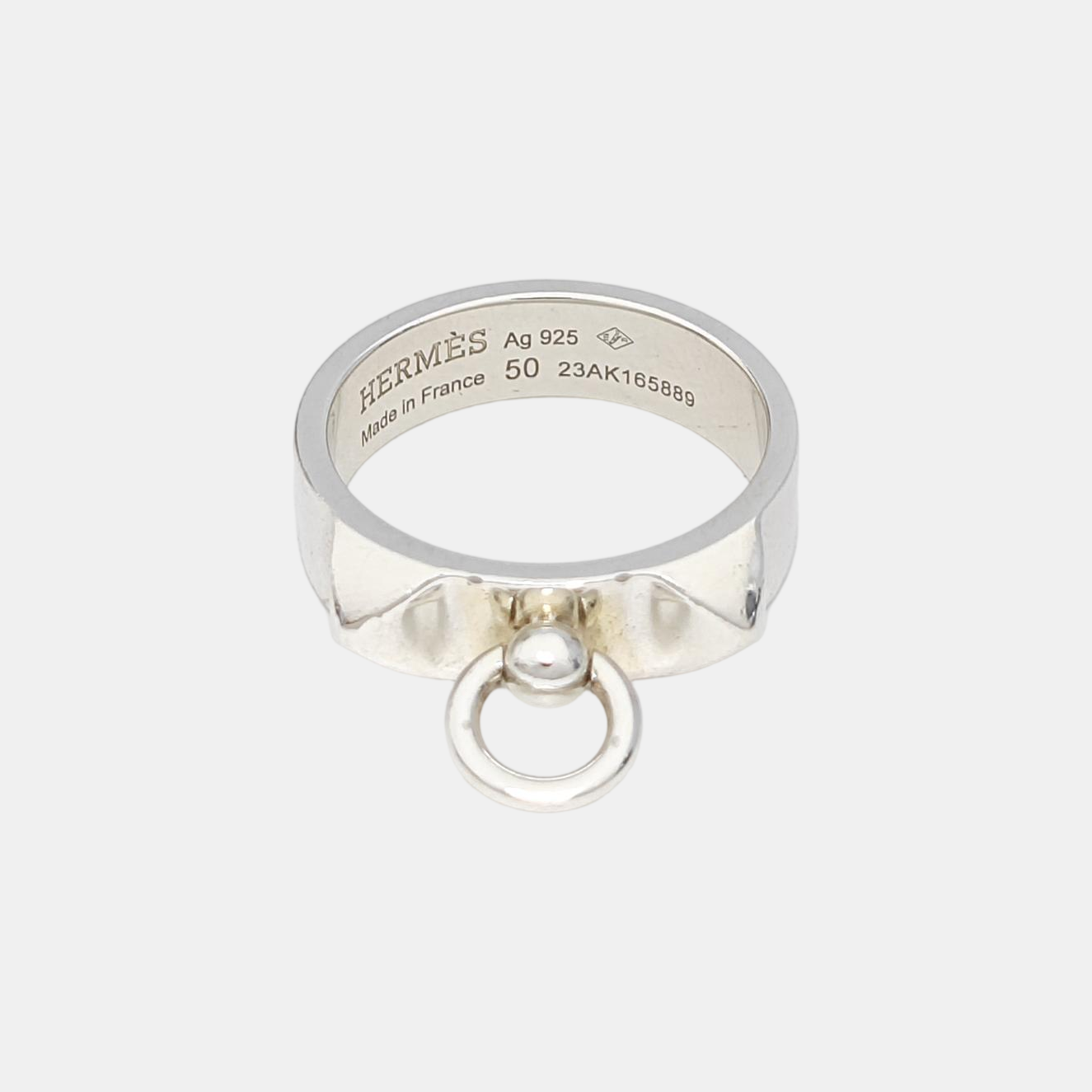Collier De Chien 925 Sterling Silver Ring EU 50