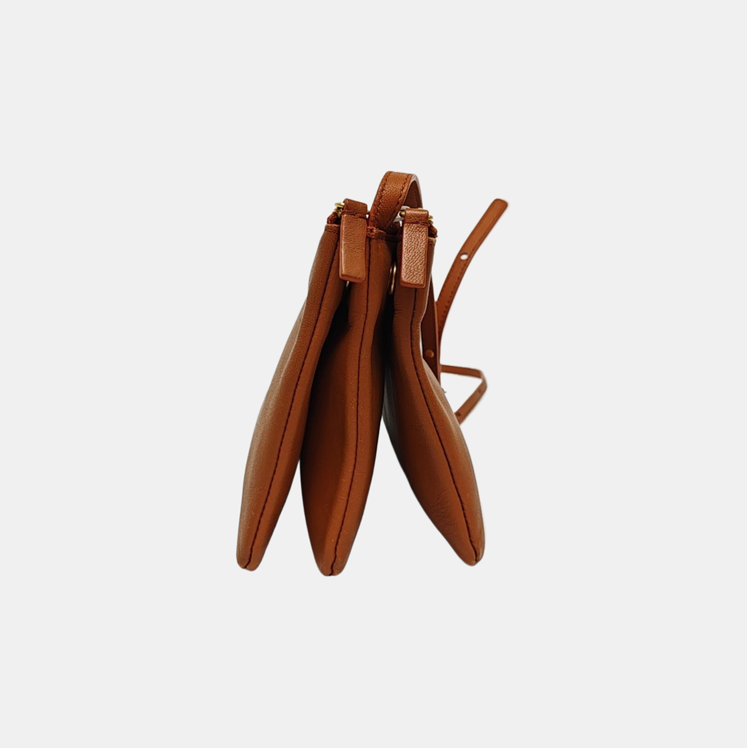 TRIO Small Calfskin Brown