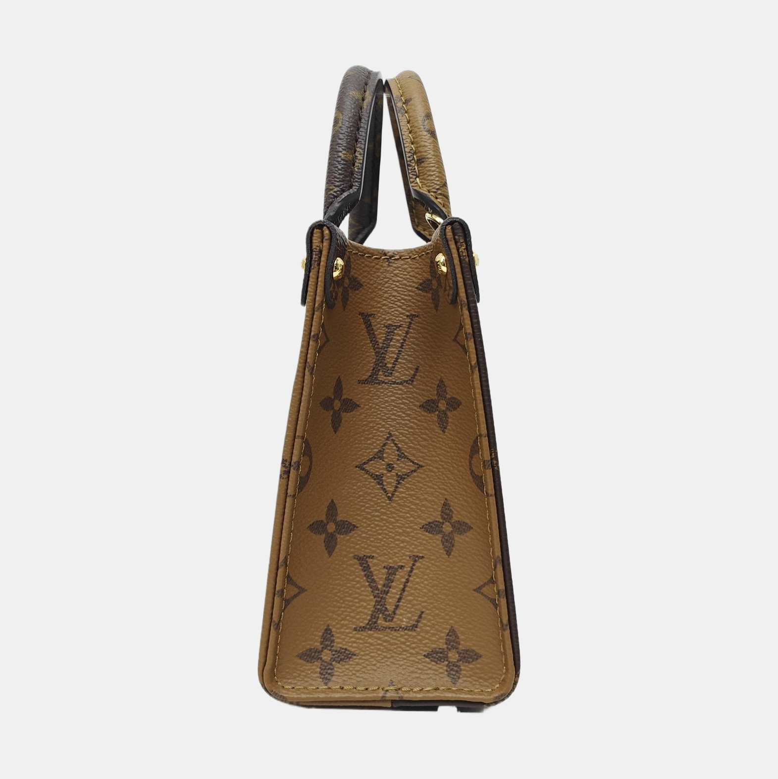 ONTHEGO BB Monogram Coated Canvas Brown