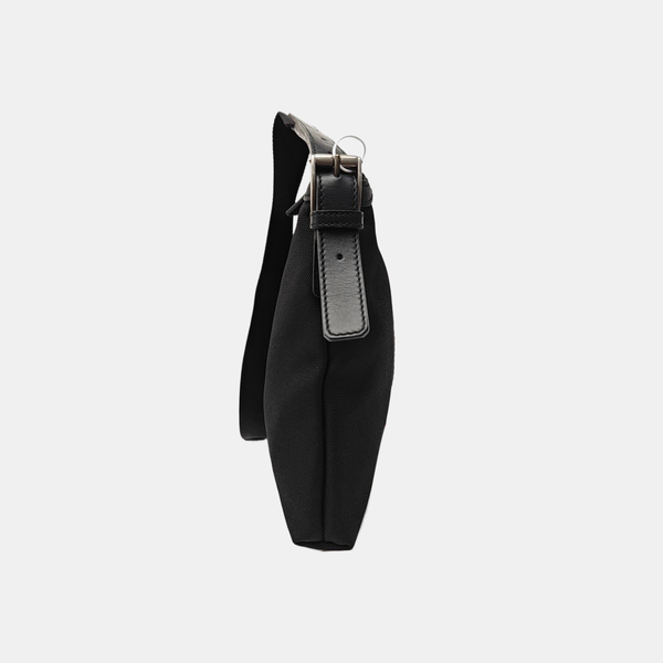 Fabric Crossbody Bag Black