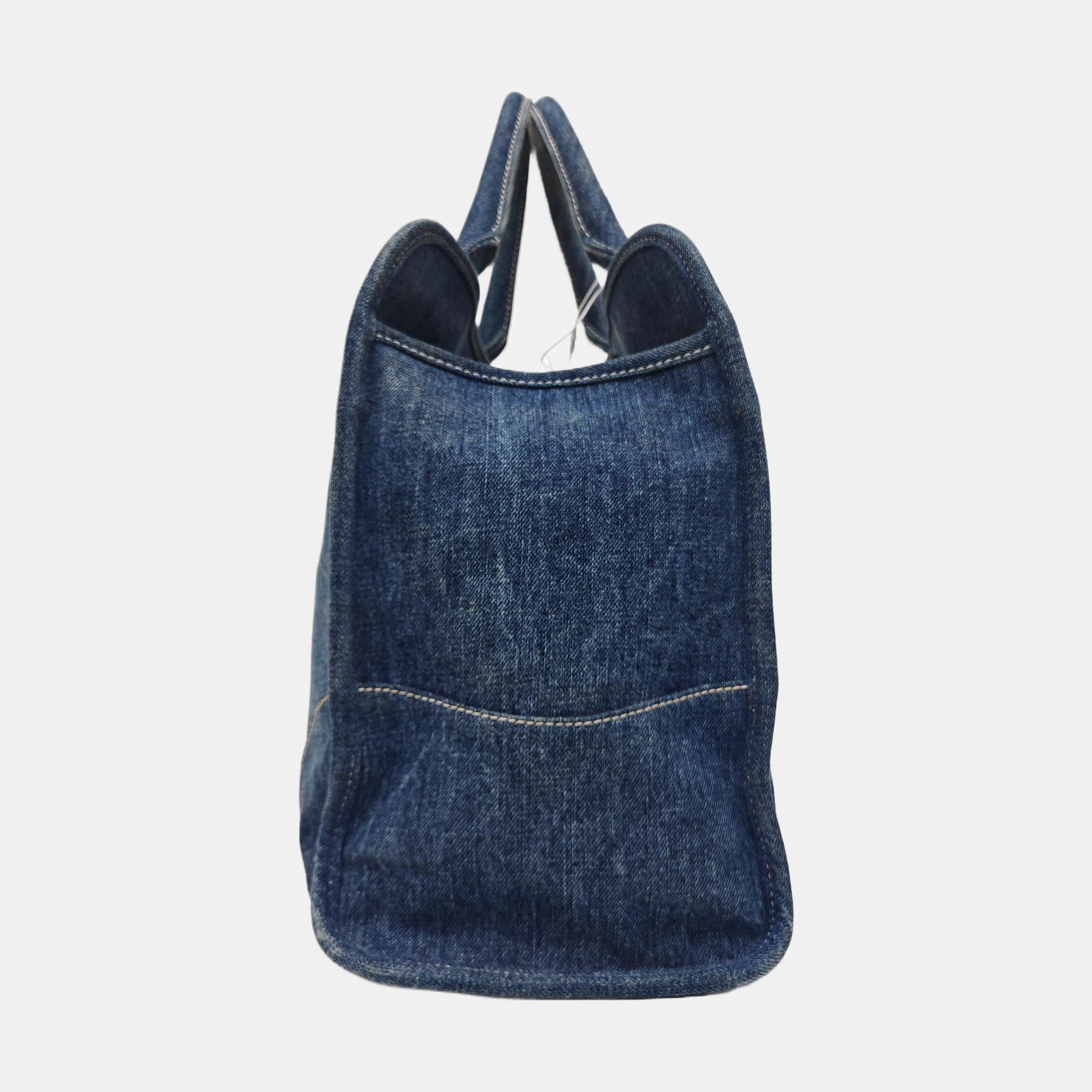 Denim Tote Bag Blue