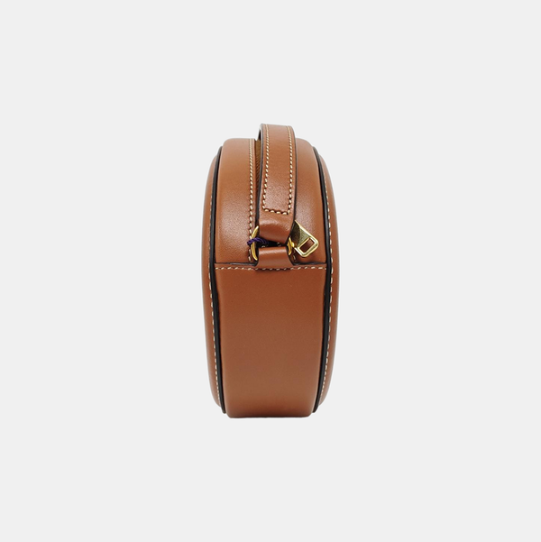 TRIOMPHE Small Calfskin Brown