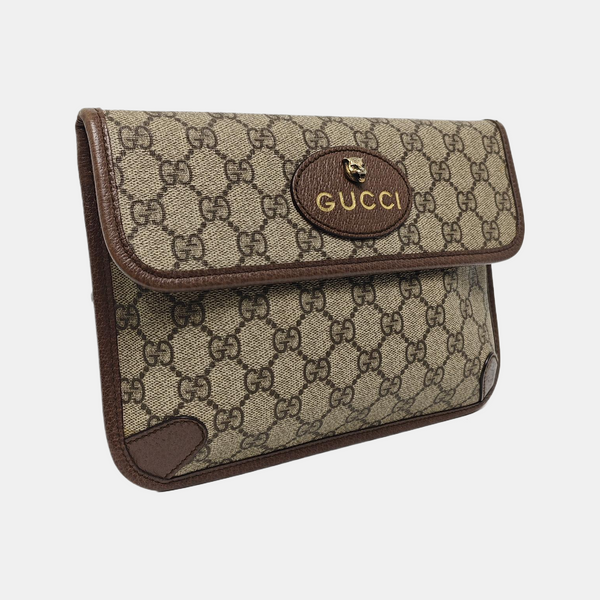 Neo Vintage Monogram Coated Canvas Beige