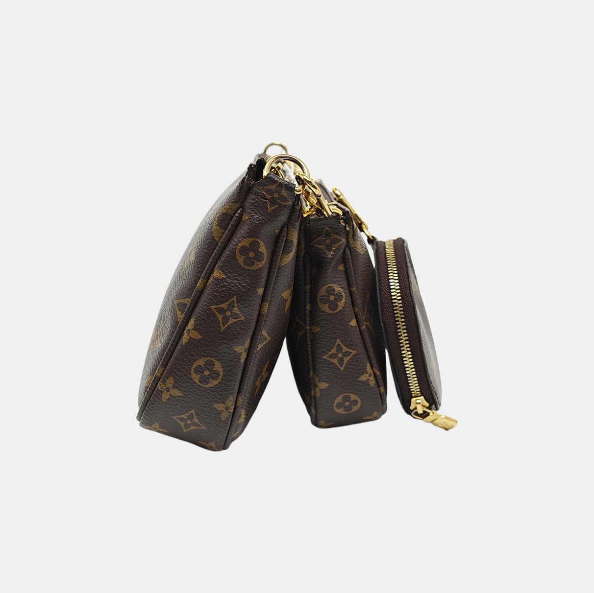 MULTI Monogram Coated Canvas Brown