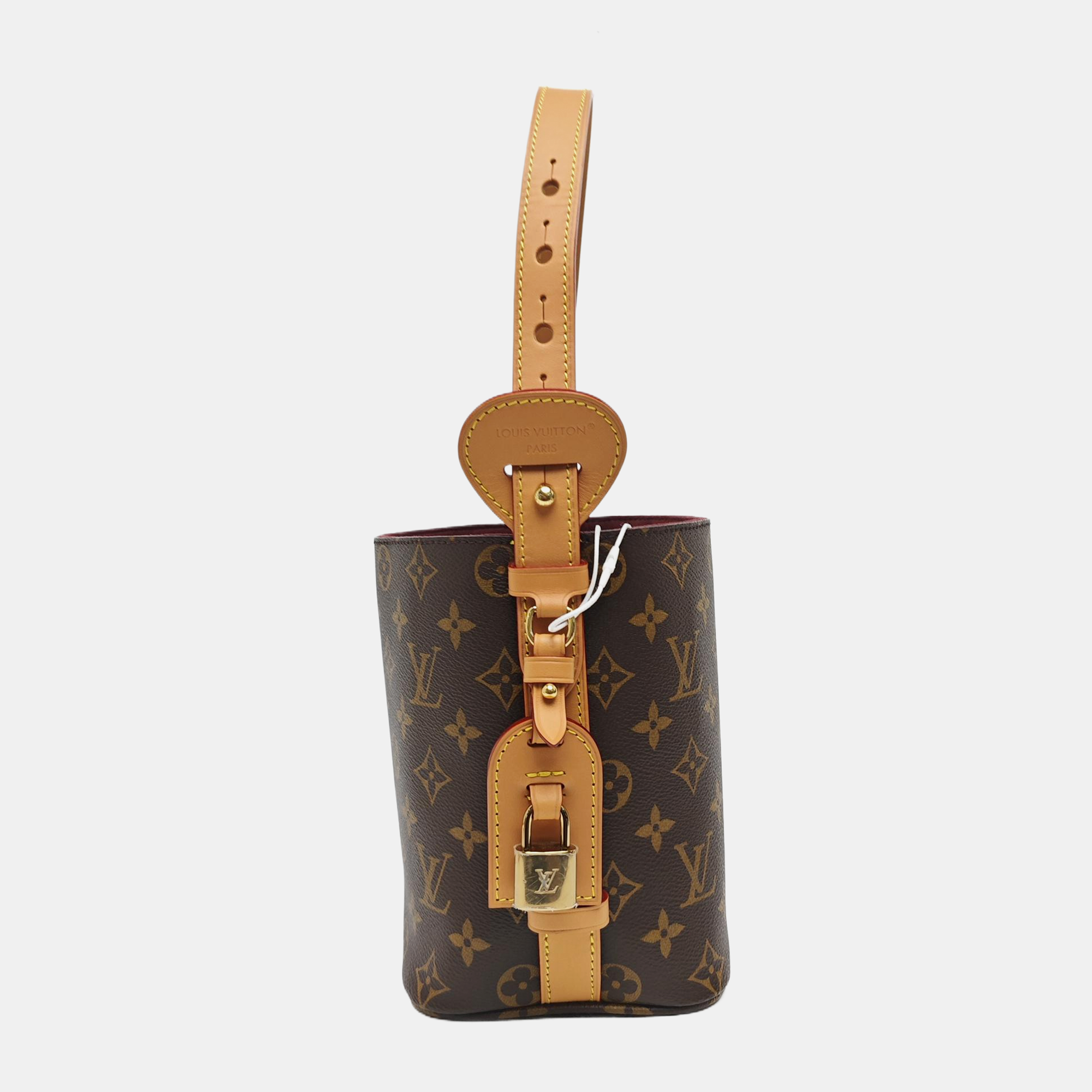 ALL IN Monogram Coated Canvas Brown