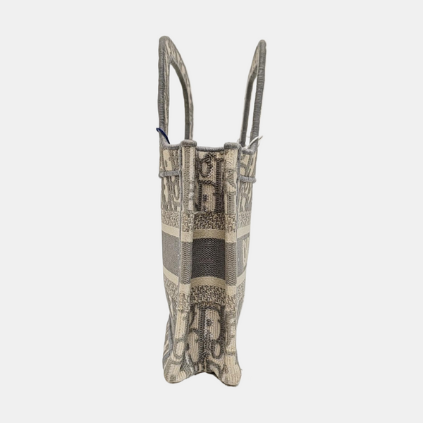 Book Tote Mini Canvas Gray