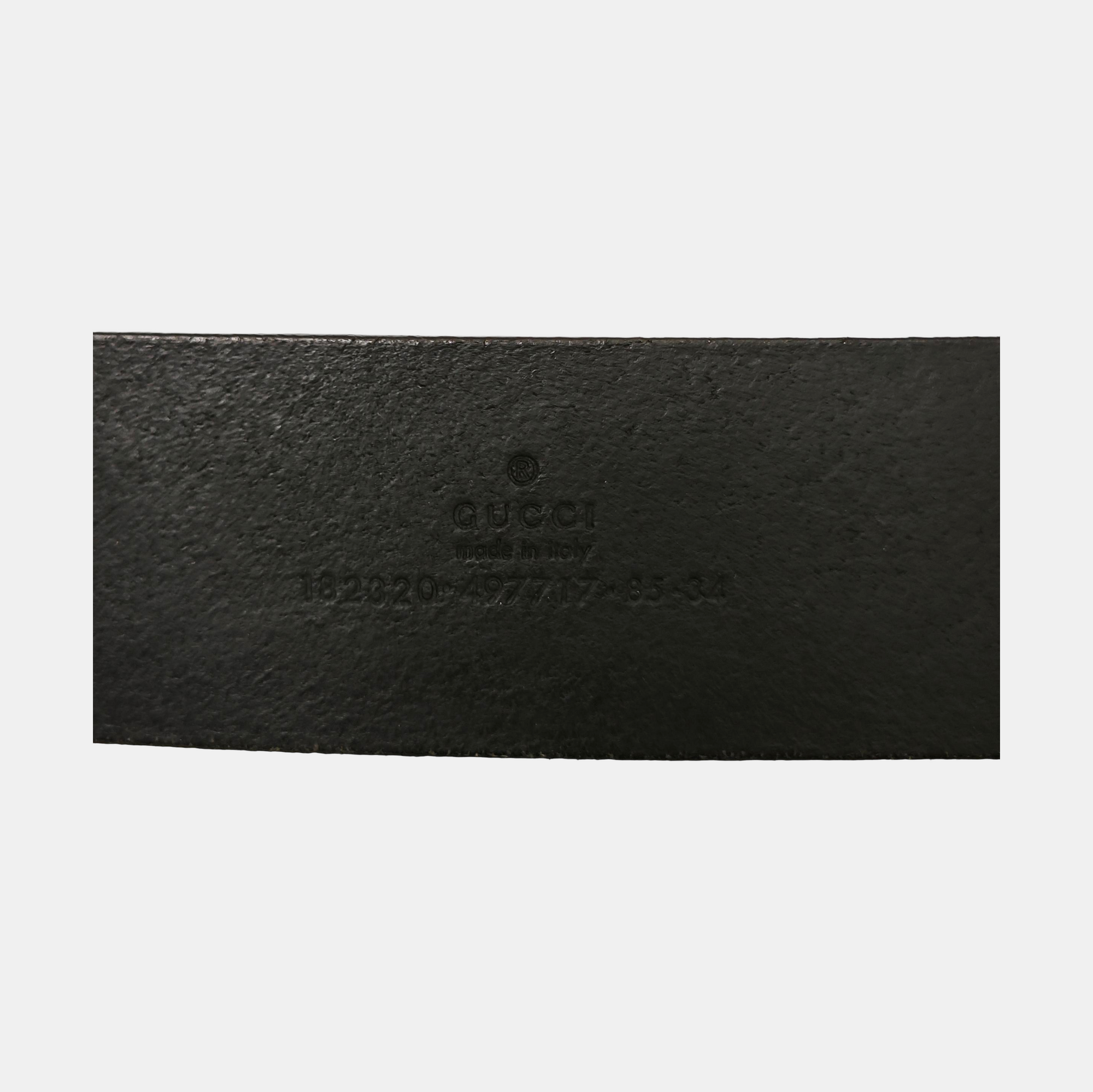 Leather Belt Black