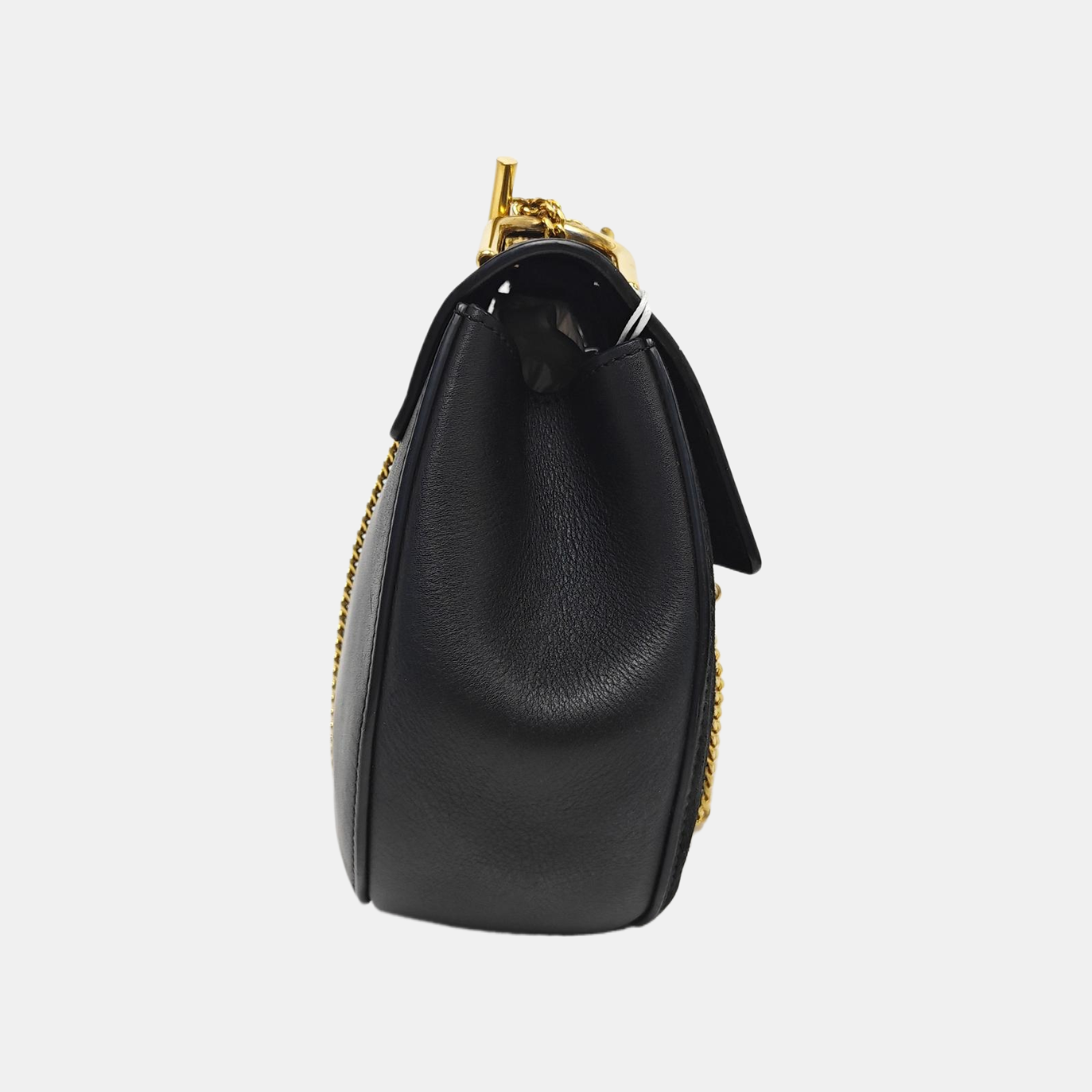 Drew Medium Calfskin Black