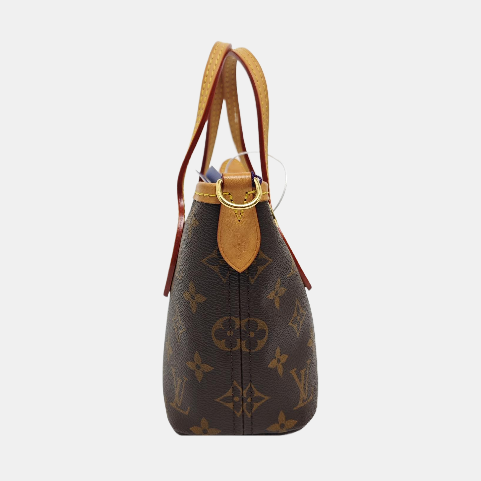 NEVERFULL BB Monogram Coated Canvas Brown