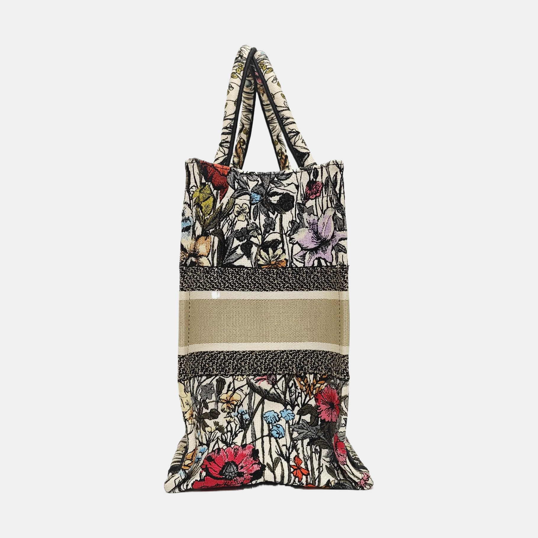 Book Tote Medium Fabric Multicolor