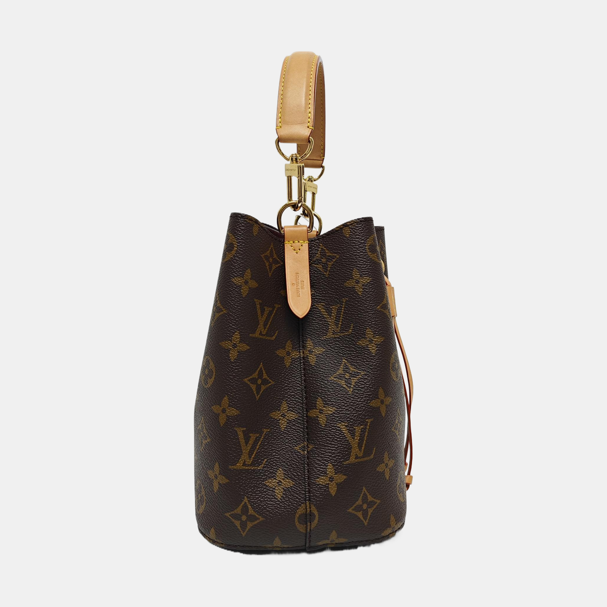 NÉONOÉ BB Monogram Coated Canvas Brown