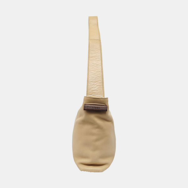 Lambskin Shoulder Bag Beige