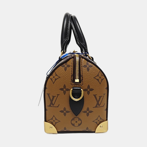 SPEEDY TRUNK 20 Monogram Coated Canvas Brown