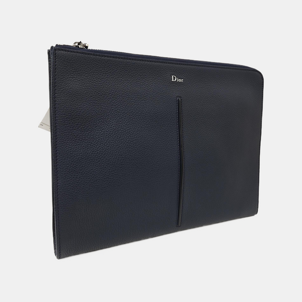 Calfskin Clutch Blue