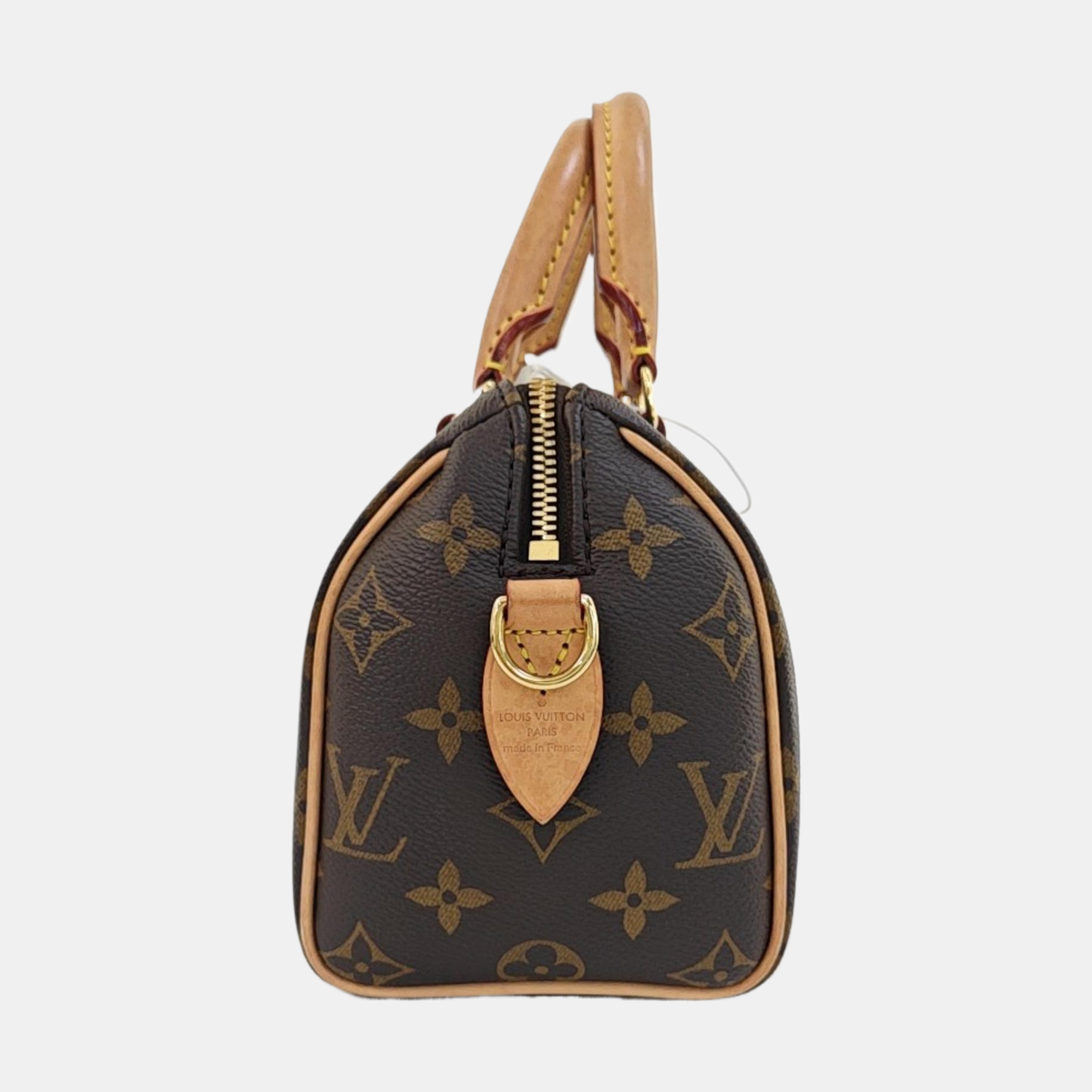 SPEEDY 20 Monogram Coated Canvas Brown